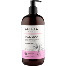 Alteya Organics Liquid Soap Geranium Rose - 500 ml