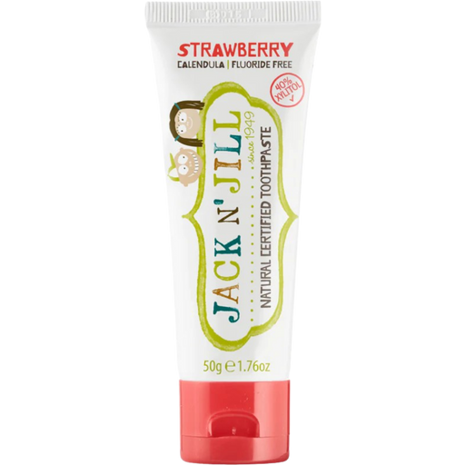 Jack N Jill Natural Toothpaste - strawberry
