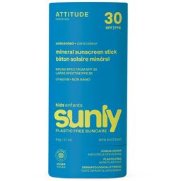 Attitude Sunly Sunscreen Stick Kids SPF 30 - 60 г