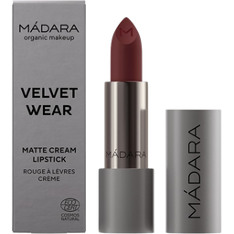 MÁDARA Organic Skincare Velvet Wear Matte Cream Lipstick - 35 Dark Nude