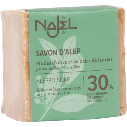 Najel Aleppo-Seife 30% Lbö. - 185 g