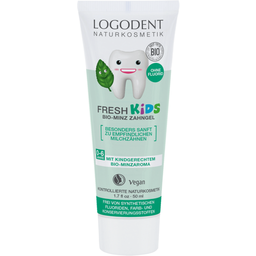 LOGONA Fresh Kids Mint Toothpaste - 50 ml
