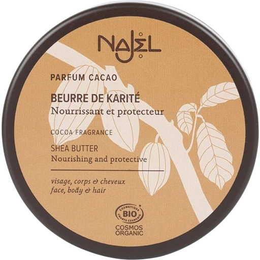Najel Shea Butter with Cacao Scent - 100 g