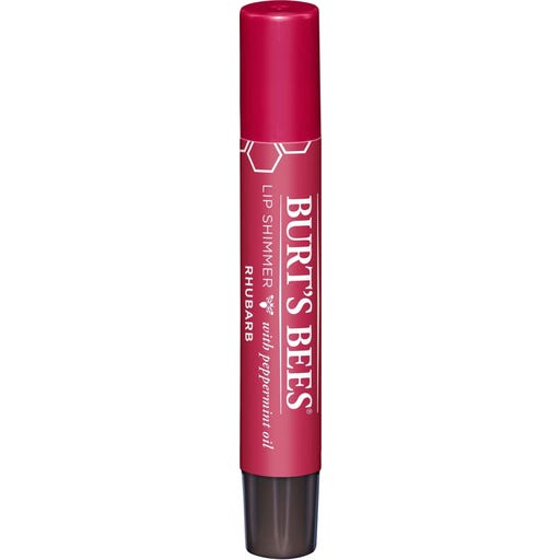 Burt's Bees Lip Shimmer mit Farbglanz - Rhubarb