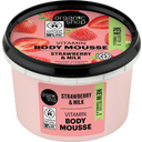 Organic Shop Vitamin Body Mousse Strawberry & Milk - 250 ml