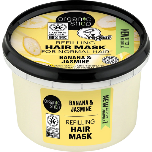 Organic Shop Banana & Jasmin Hair Mask - 250 ml