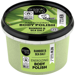 Organic Shop Energizing Body Polish Bamboo & Sea Salt - 250 мл