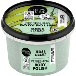 Organic Shop Refreshing Body Polish Algae & Sea Salt - 250 ml