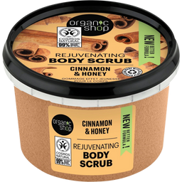 Organic Shop Rejuvenating Cinnamon & Honey Body Scrub - 250 ml