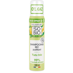 Oczyszczający suchy szampon do włosów - Organiczne Yuzu - 100 ml