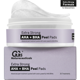 GG's True Organics Extra Strong AHA + BHA Peel Pads - 30 pièces