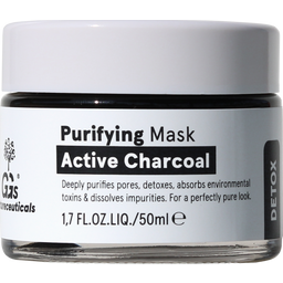 GG's True Organics Tisztító maszk aktív szénnel - 50 ml