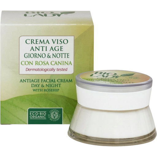 Pilogen Crème Anti-Âge Visage, Bio Lady - 50 ml