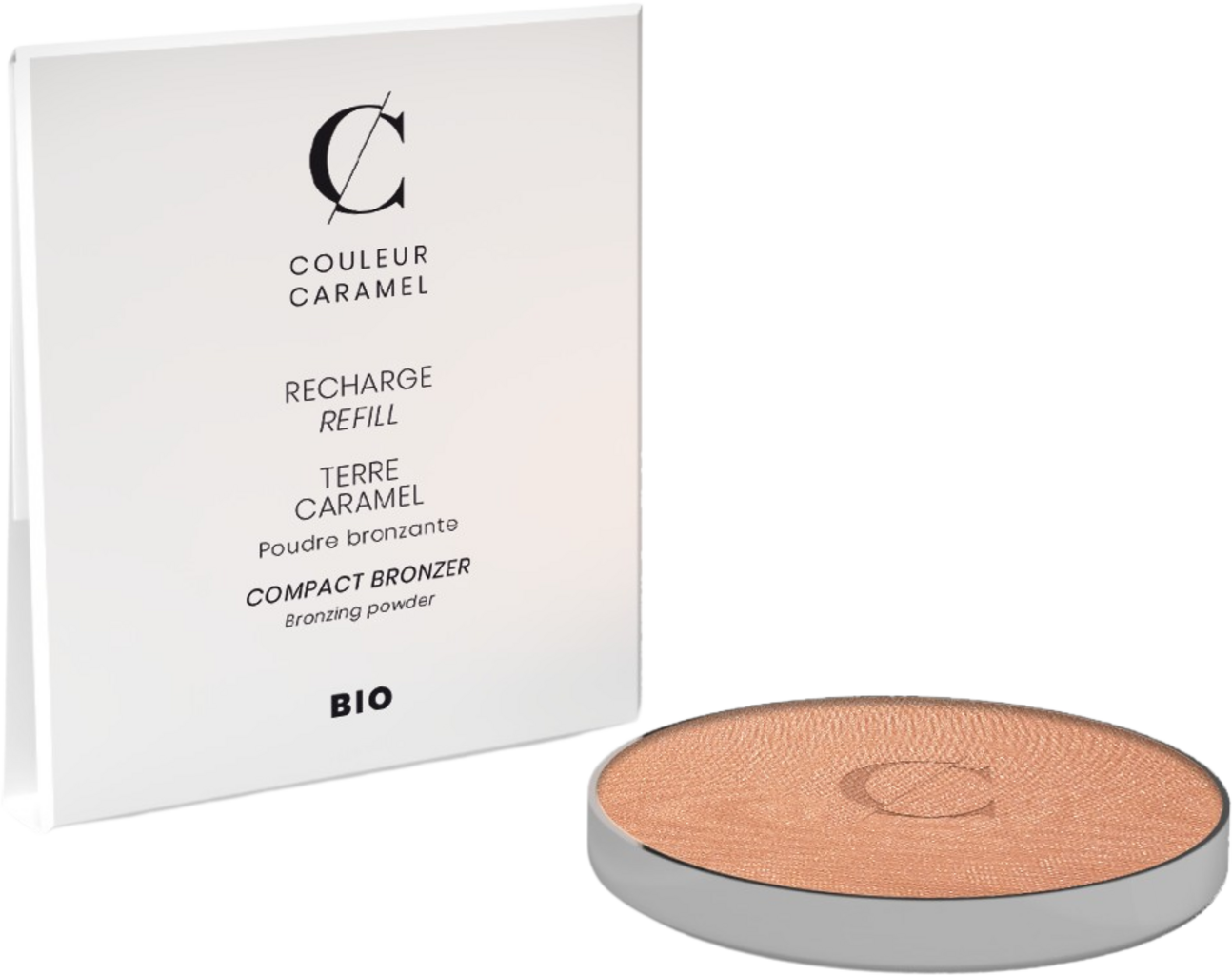 Couleur Caramel Refill Bronzer - 222 Pearly Orange Brown