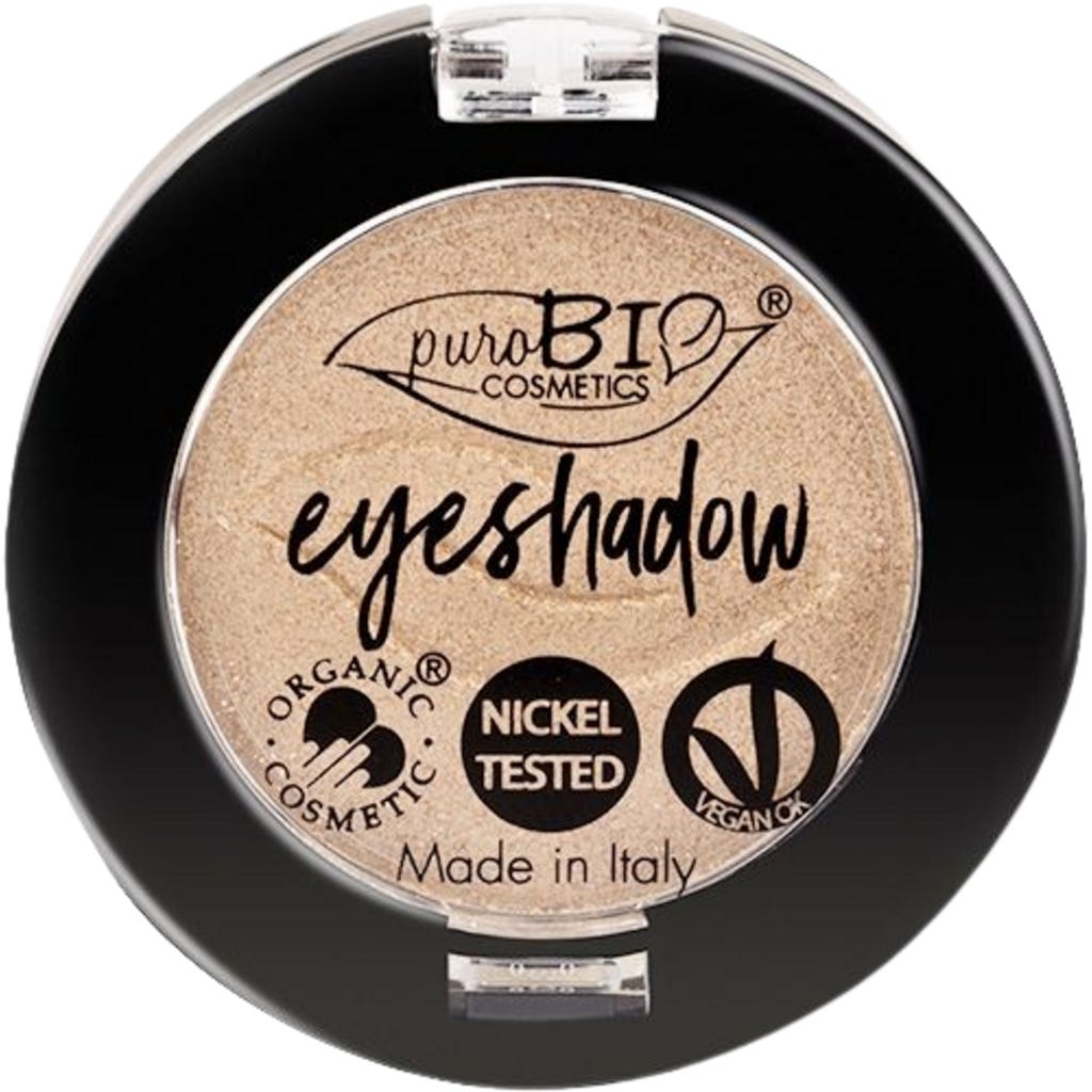 puroBIO Cosmetics Ombretto Compatto, 06 Viola (shimmer)
