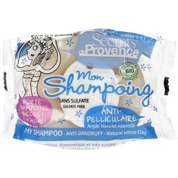 Shampoing Solide Anti-Pelliculaire Bio (Porte-Shampoing inclus)