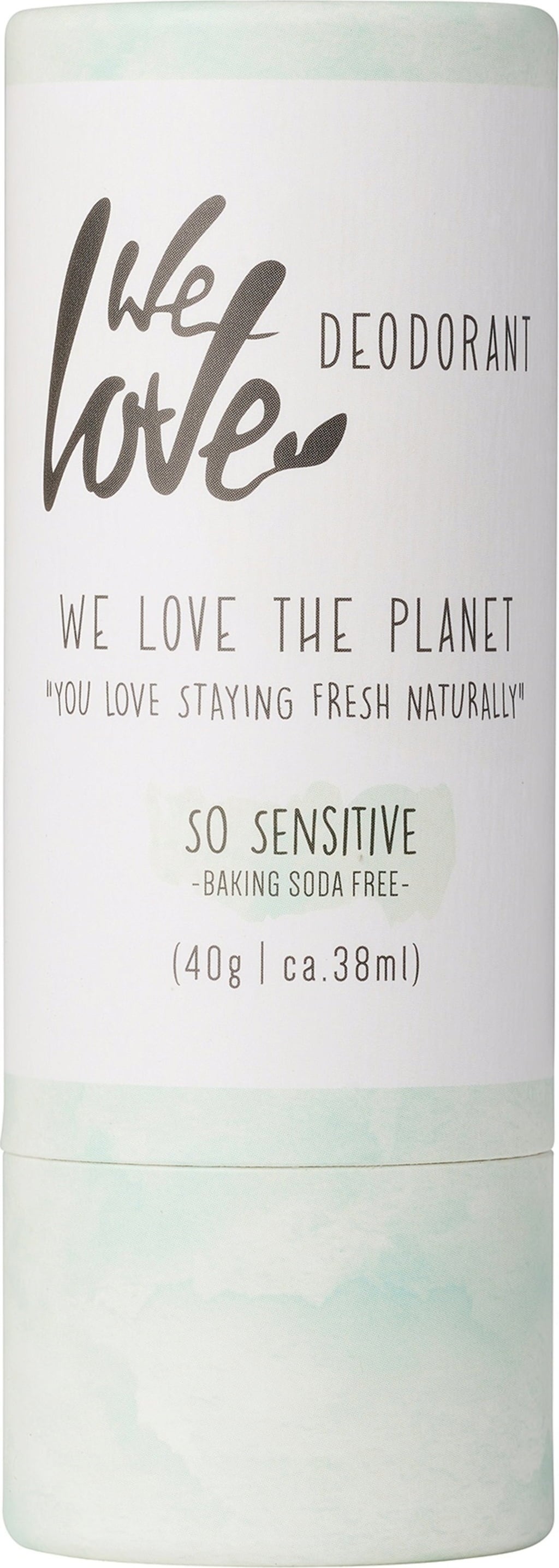 We Love The Planet So Sensitive Deo - Deodorante in stick, 40 g
