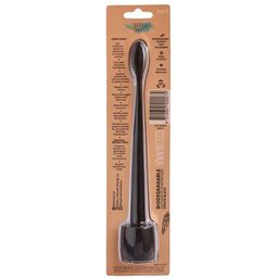 Natural Family CO. Bio Toothbrush & Stand - Pirate Black