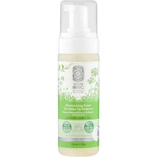 Natura Siberica Moisturizing Foam Eye Make Up Remover - 170 ml