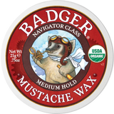 Badger Balm Bajusz wax