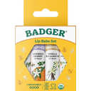 Badger Balm Classic Lipstick Set Gold - 1 kit