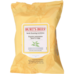 Burt's Bees Vlažilni robčki za čiščenje obraza - White Tea