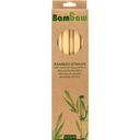 Bambaw Bambusz szívószálas box - 12 x 22 cm