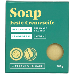 4 PEOPLE WHO CARE SOAP krämtvålskaka - 100 g