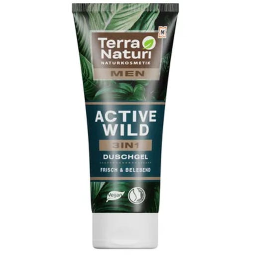 Terra Naturi MEN Active Wild 3-IN-1 Shower Gel, 200 ml - Ecco Verde Online  Shop