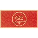 Nice Christmas - Buono Regalo Stampato su Carta Riciclata - Buono 