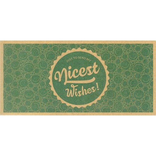 Ecco Verde Darčeková poukážka Nicest wishes - 1 ks