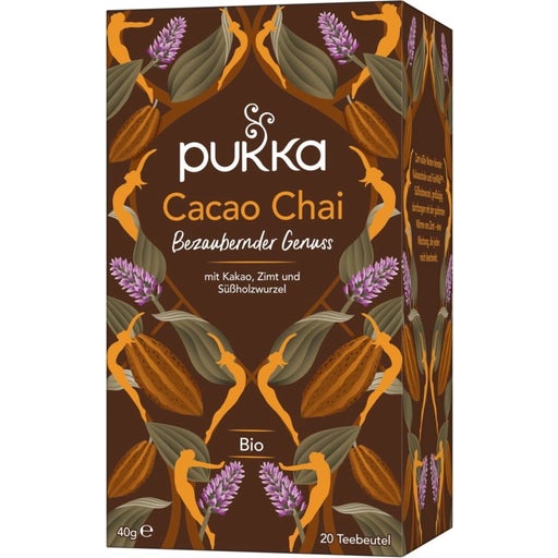 Pukka Cacao Chai Organic Spiced Tea - 20 Pcs