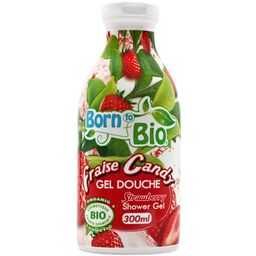 Born to Bio Organski gel za tuširanje sa jagodama