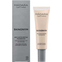 MÁDARA Organic Skincare SKINONYM Semi-Matte Peptide Foundation - 15 Stone