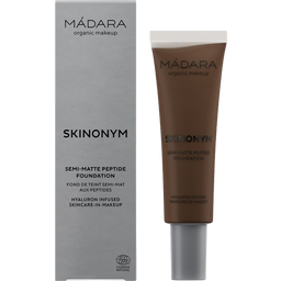 MÁDARA Organic Skincare SKINONYM Semi-Matte Peptide Foundation - 100 Mocha