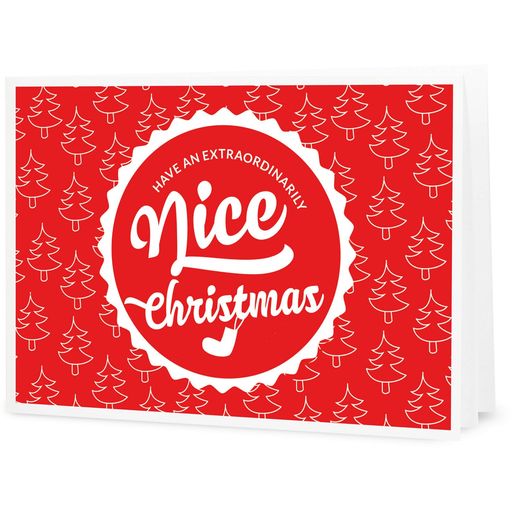 Nice Christmas - Printable Gift Certificate - 