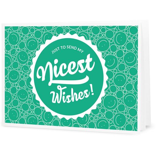 Nicest Wishes! - Chèque-Cadeau à Télécharger - Chèque Cadeau 