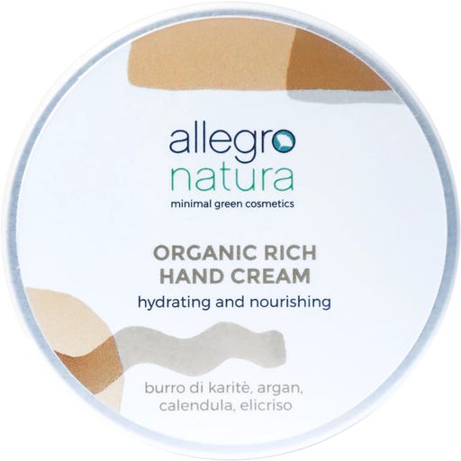 Crema Mani Ricca con Argan e Burro di Karité - 50 ml