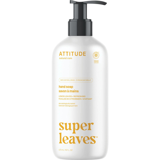 Attitude Super Leaves - Hand Soap Lemon Leaves - 473 ml