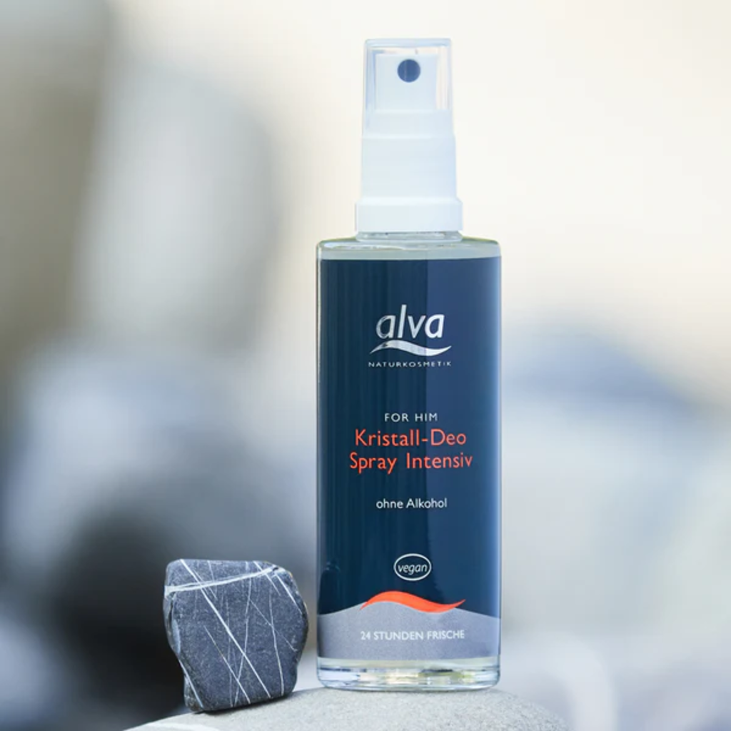 Alva FOR HIM - Kristall-Deo Spray Intensiv - 75 ml
