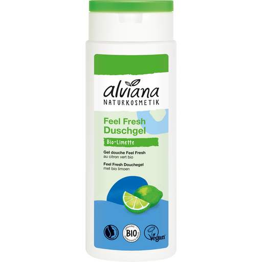 alviana Naturkosmetik Gel Doccia Feel Fresh al Lime Bio - 250 ml