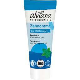 alviana Naturkosmetik Zahncreme Bio-Pfefferminze - 75 ml