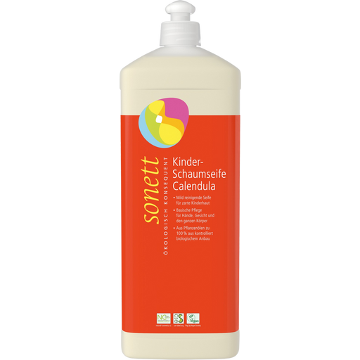 Sonett Savon Mousse Calendula pour Enfants - 1 L