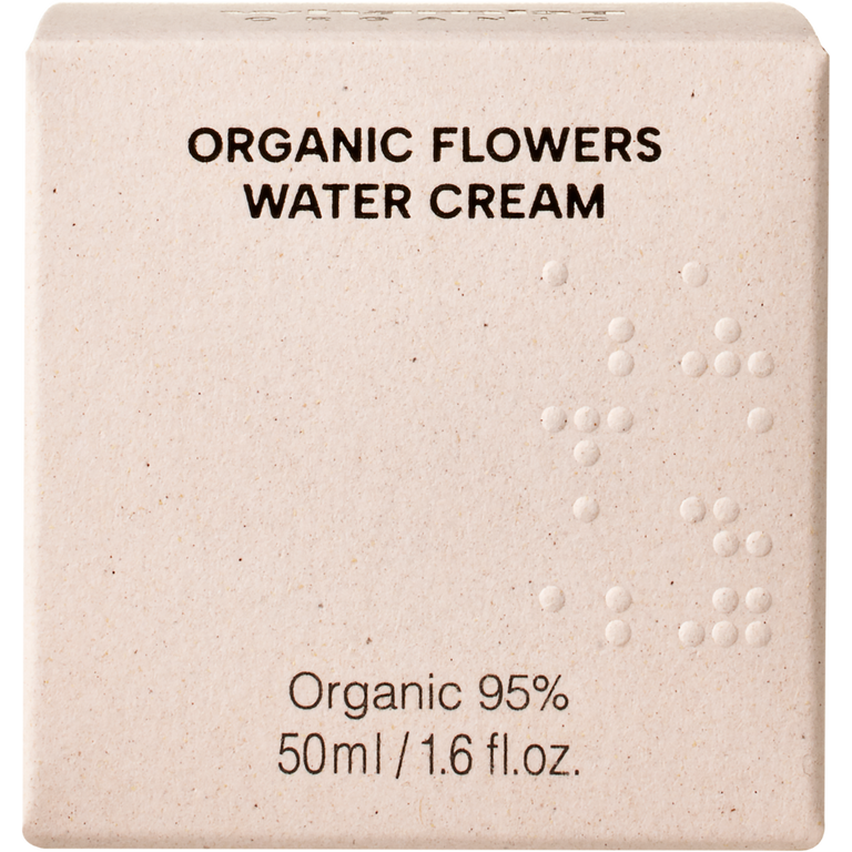 WHAMISA Organic Flowers Water Cream, 50 ml - Ecco Verde Onlineshop
