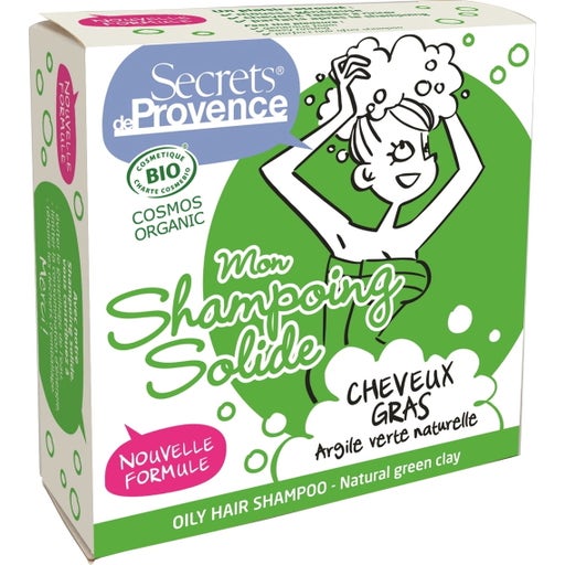 Secrets de Provence Festes Shampoo für fettiges Haar - 85 g