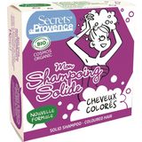 Organiczny szampon do włosów farbowanych w postaci stałej