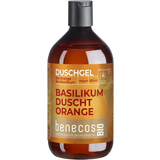 benecosBIO gel za tuširanje "Basilikum duscht Orange"
