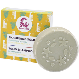 Lamazuna Tuhý šampón s bielym a zeleným ílom - 70 g