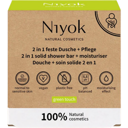 Niyok 2-in-1 Solid Shower+Care - Green Touch