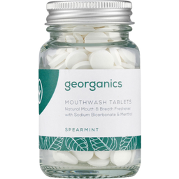 Georganics Таблетки за промиване на уста - Spearmint